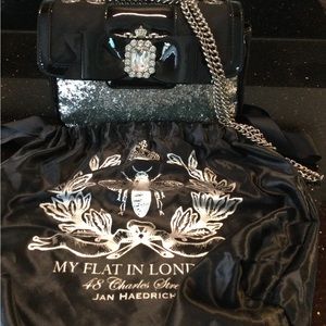 Brighton my flat in London sequined bag